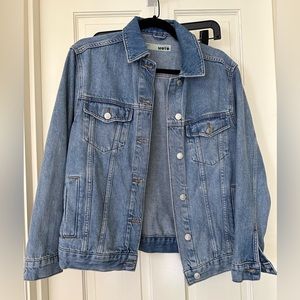 Topshop moto denim jacket